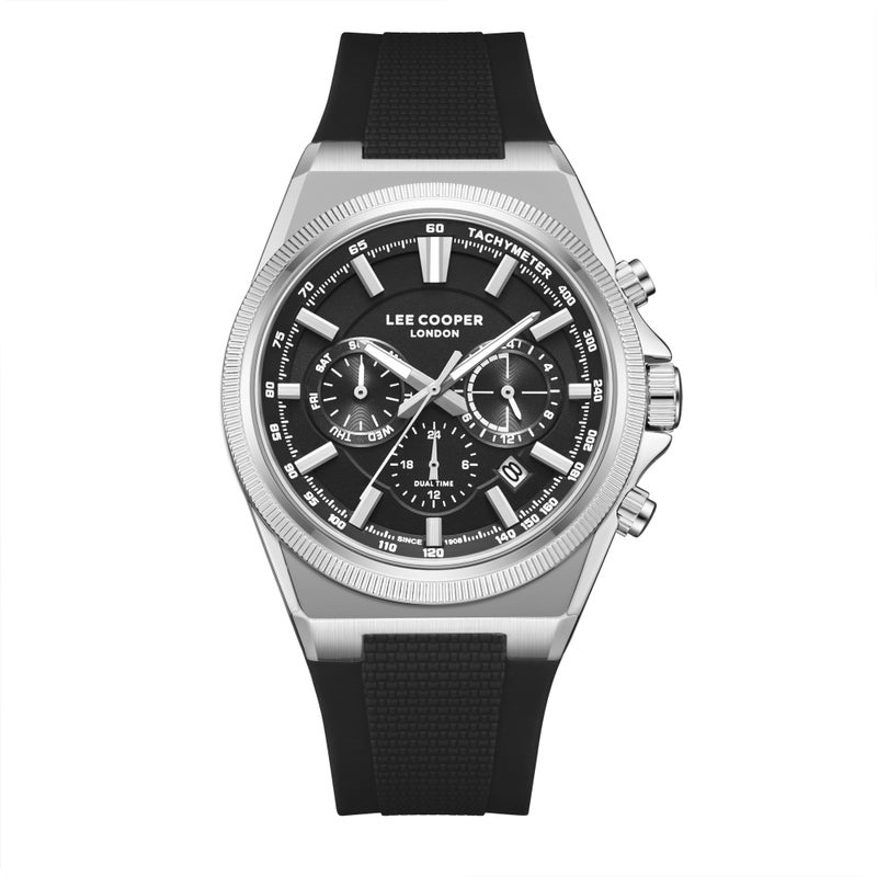 Lee Cooper Men's SILICONE MULTIFUNCTION Watch LC08304.351 - 43 mm - Image 1